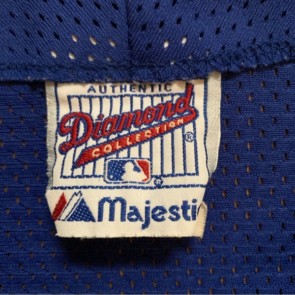 Vtg Chicago Cubs Mens Jersey Starlin Castro 13 Majestic Sewn Logo USA Baseball L - Picture 11 of 12